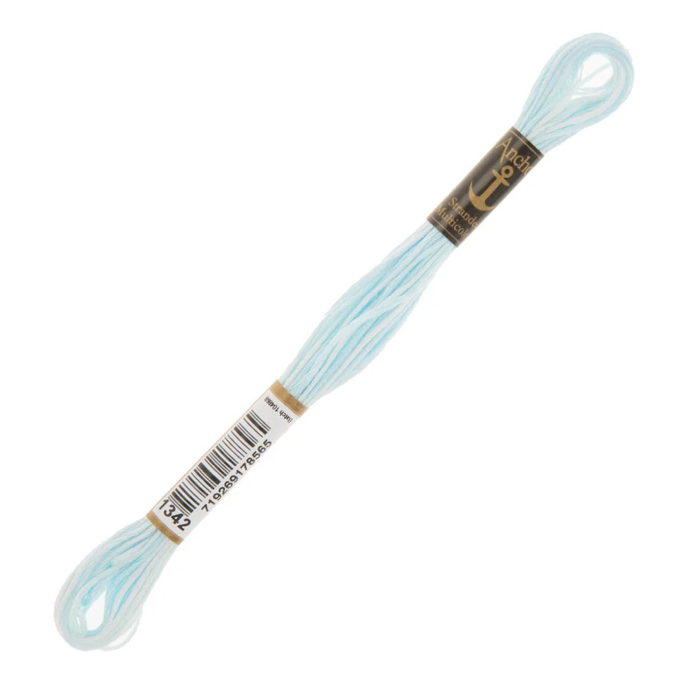 Anchor Stranded Mouline Embroidery Thread, 8m, Variegated  - 1342