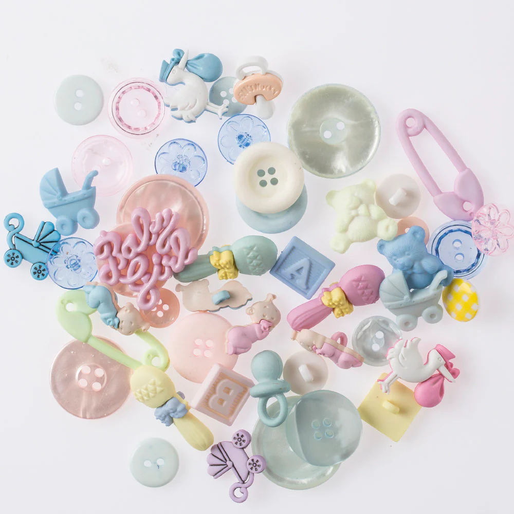 Buttons & Galore Decorative Baby Button, Baby
