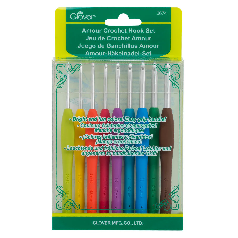 Clover Amour Crochet Hook Set - 3674