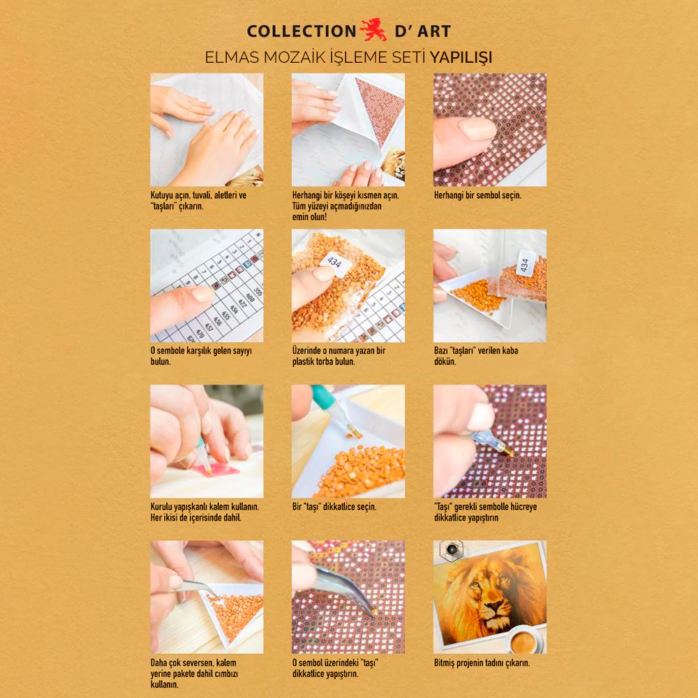 Collection D Art Diamond Mosaic Set 27x38 - D7009 - Image 7