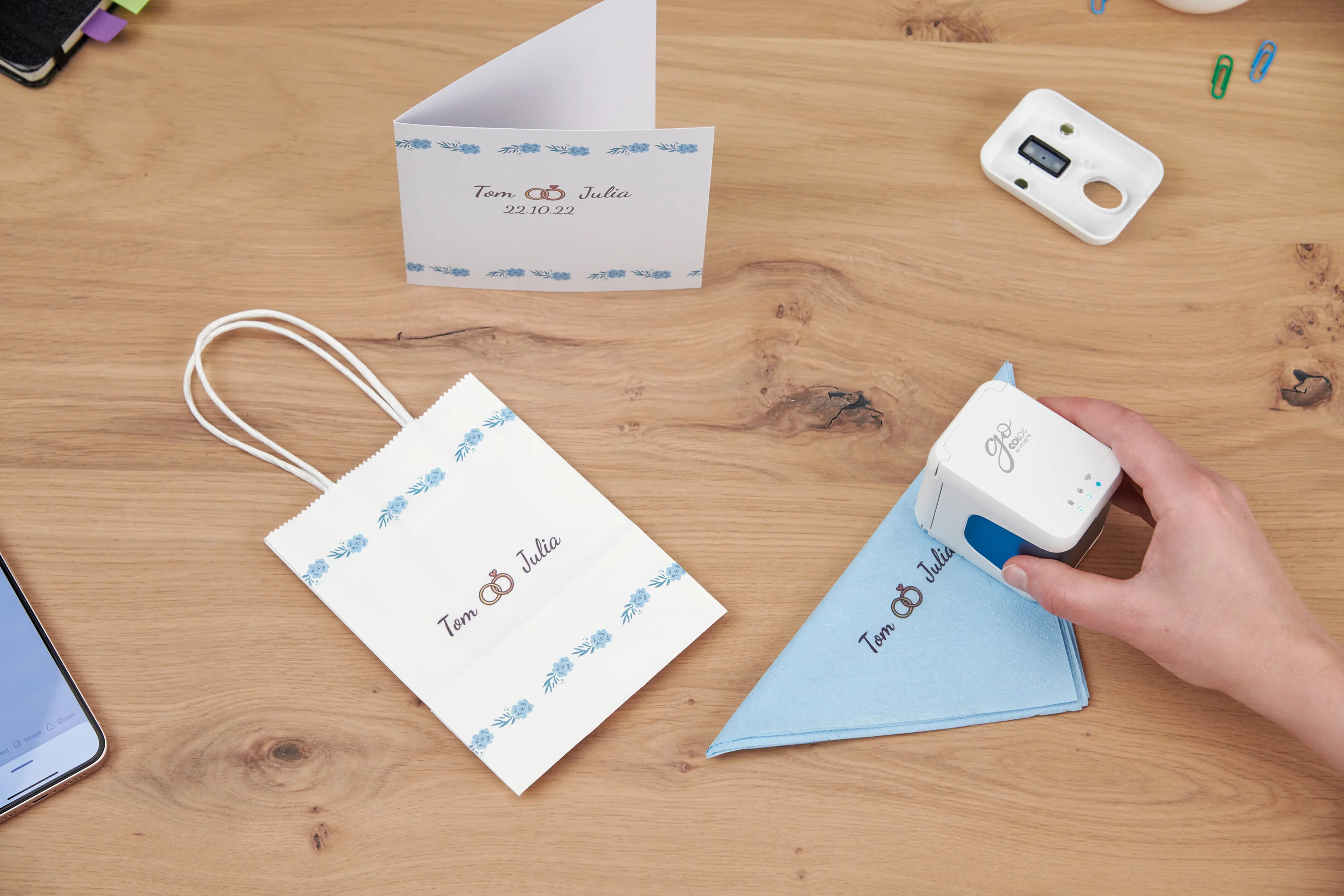 Colop E-Mark GO Bundle Mobile Printer - Image 12