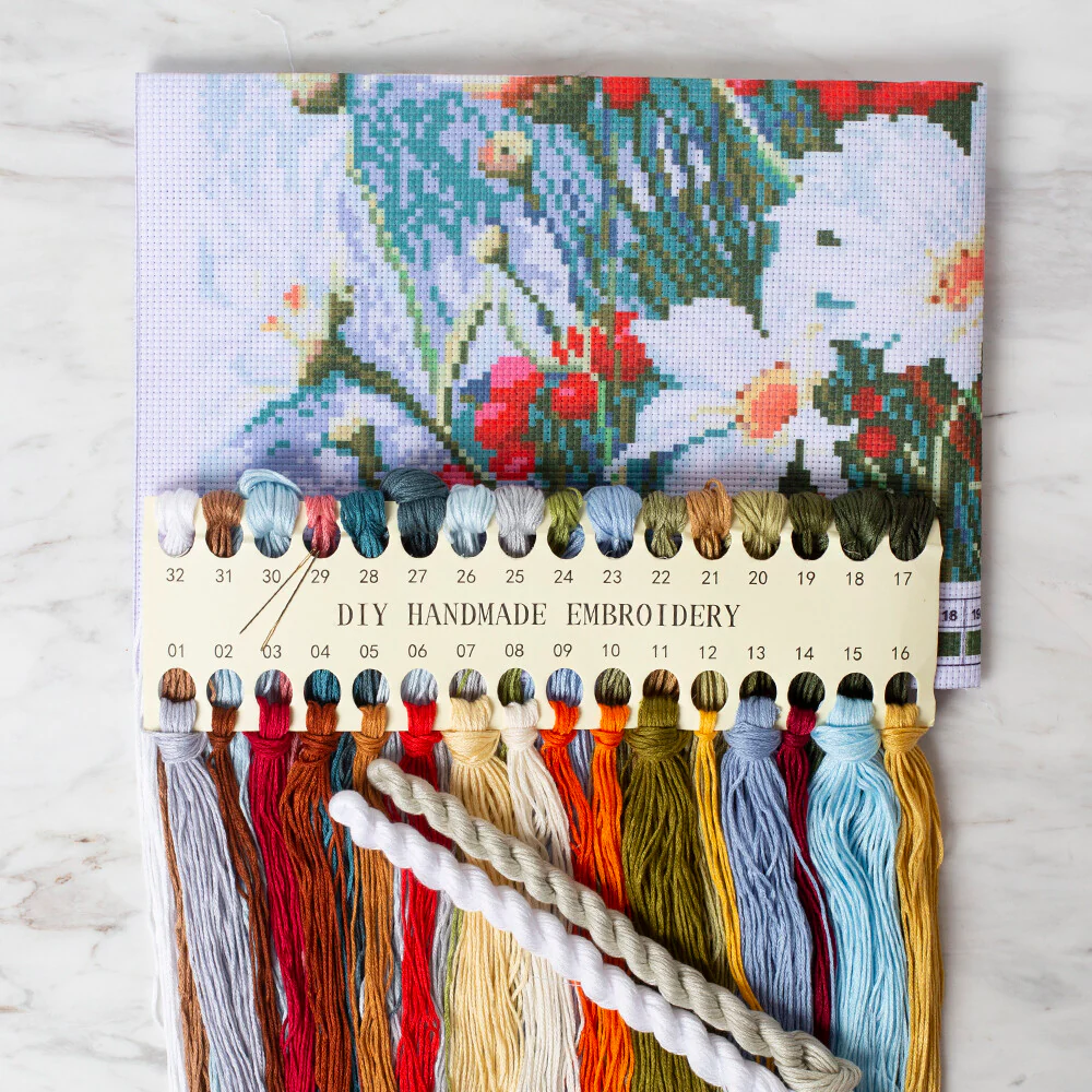 DIY Handmade Embroidery Set 40x50 cm - 0256 - Image 2