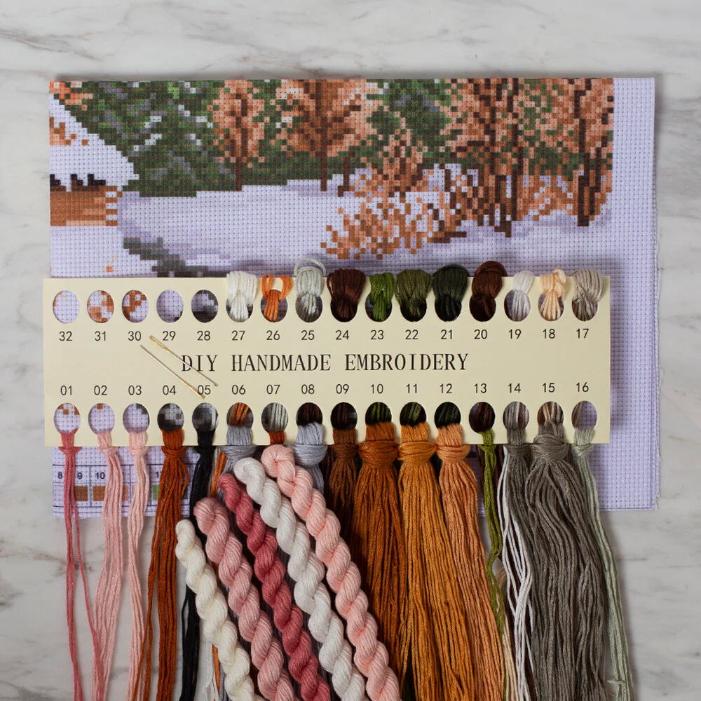 DIY Handmade Embroidery Set 40x50 cm - 0270 - Image 2