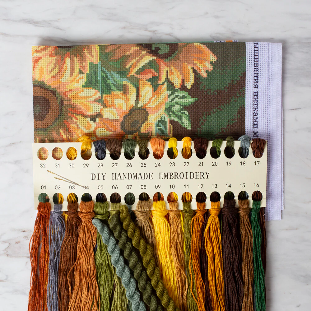 DIY Handmade Embroidery Set 40x50 cm - 0271 - Image 2