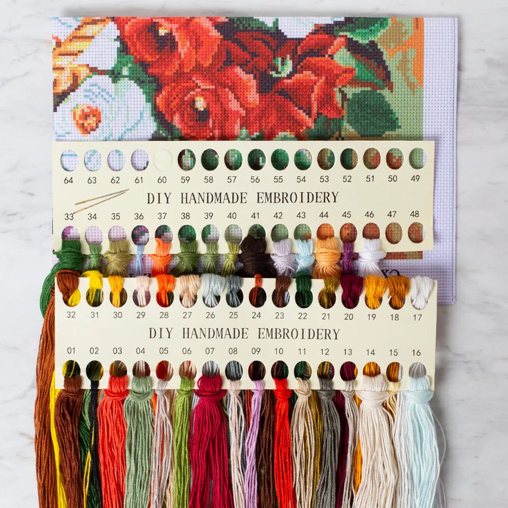 DIY Handmade Embroidery Set 40x50 cm - 0277 - Image 2