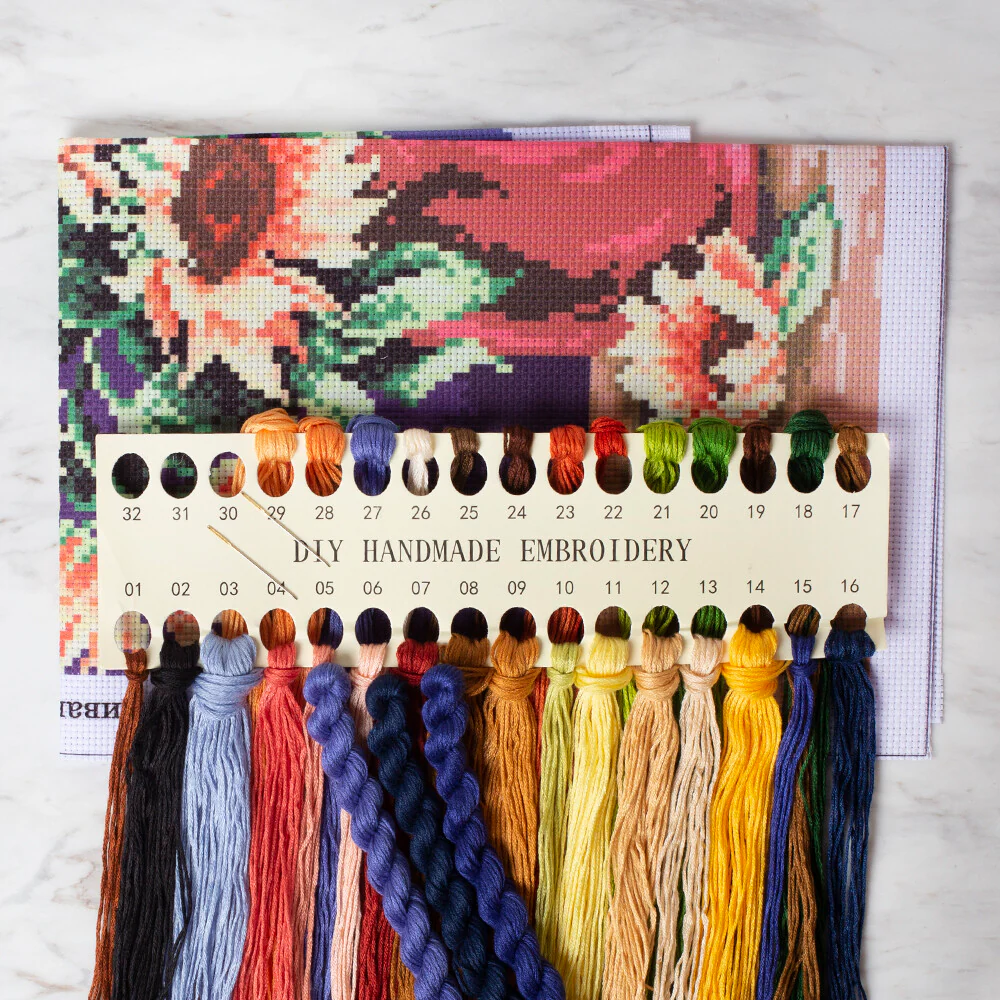 DIY Handmade Embroidery Set 40x50 cm - 0304 - Image 2