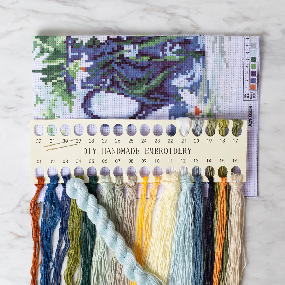 DIY Handmade Embroidery Set 40x50 cm - 0306 - Image 2