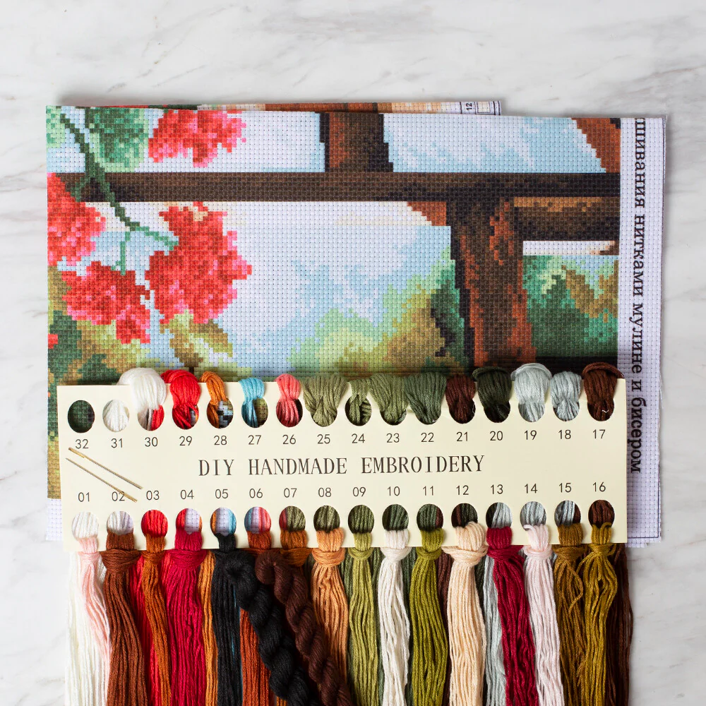 DIY Handmade Embroidery Set 40x50 cm - 0344 - Image 2