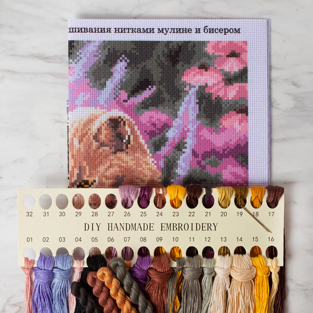 DIY Handmade Embroidery Set 40x50 cm - 0388 - Image 2