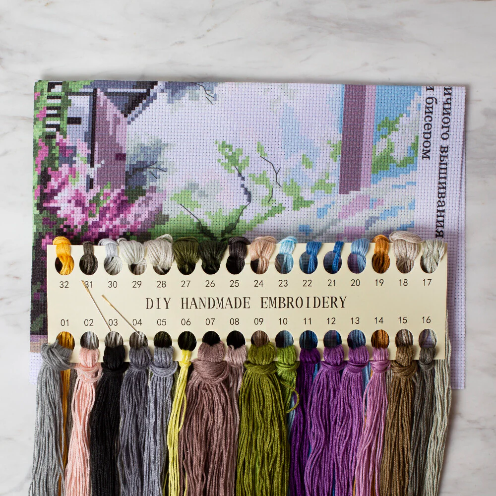 DIY Handmade Embroidery Set 40x50 cm - 0403 - Image 2