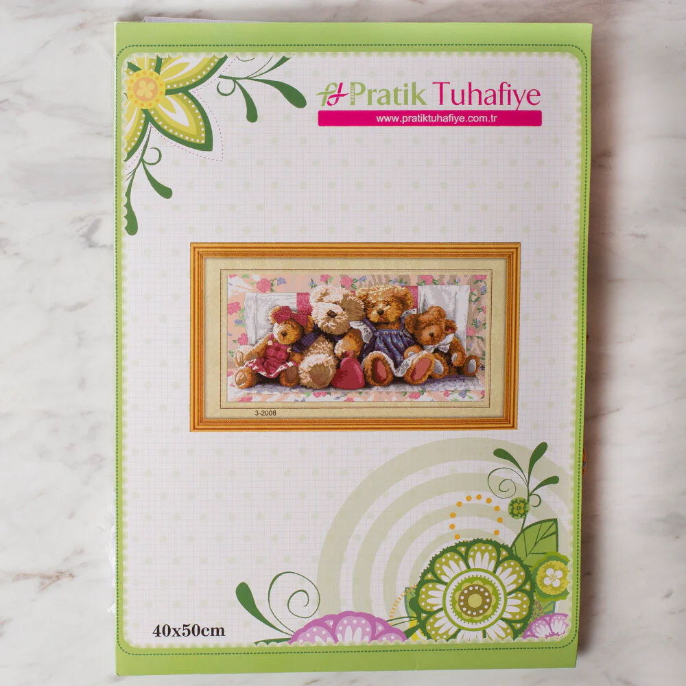 DIY Handmade Embroidery Set 40x50 cm - 3-2008