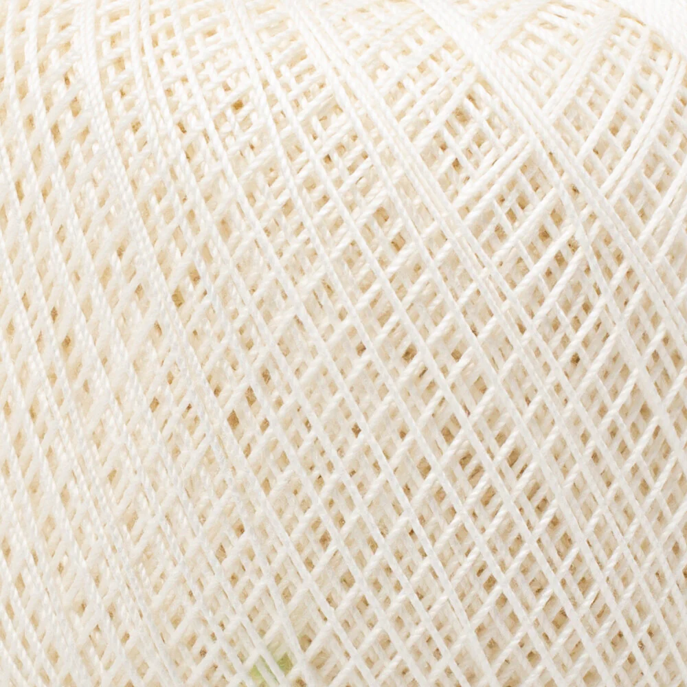 DMC Babylo No:10 50g Mercerized Cotton Crochet Thread, Ecru - 3865 - Image 2