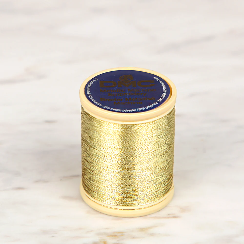 Dmc Display Reel Machine Embroidery Thread Gold - M3821