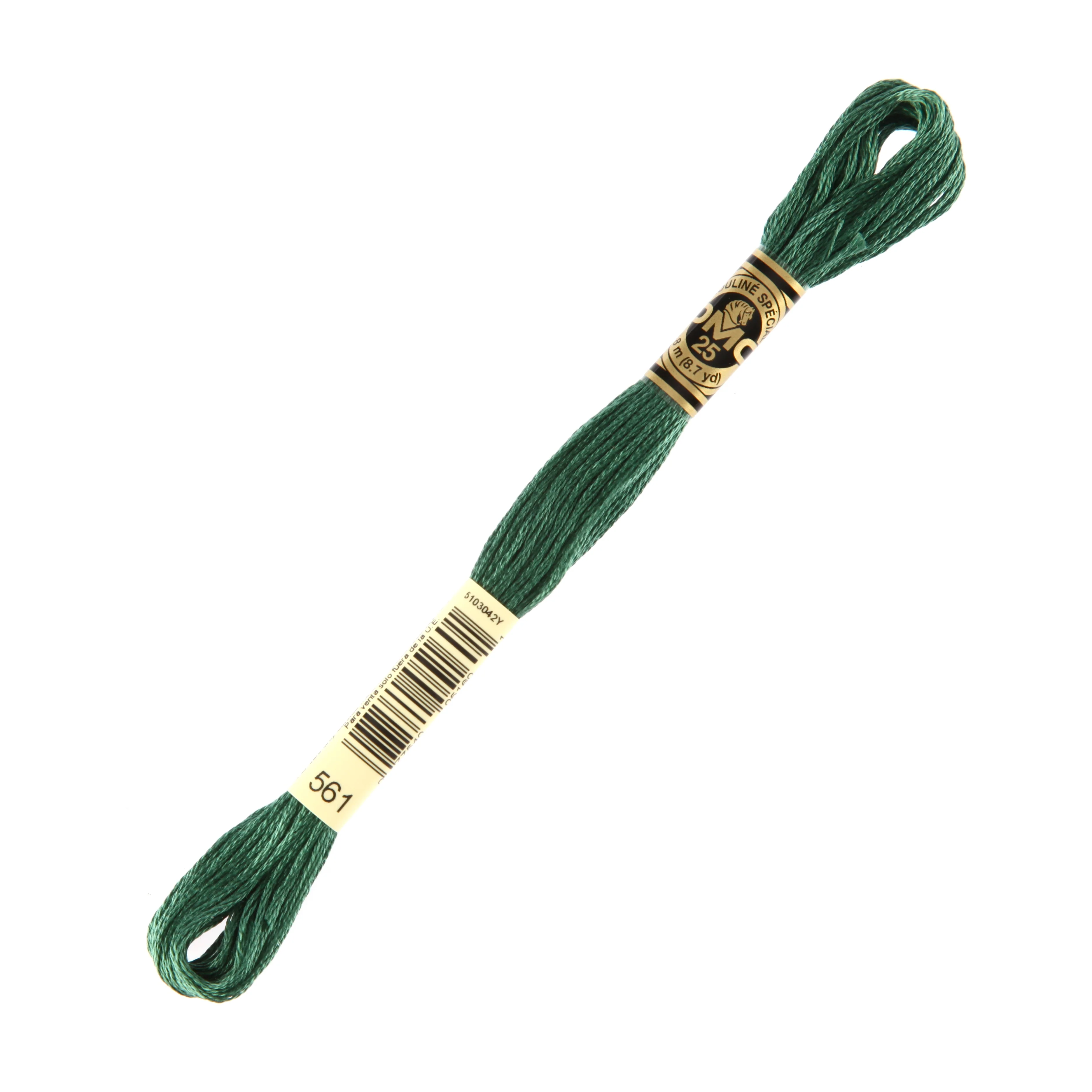 DMC Mouline Special 8 m Embroidery Thread, Green- 561