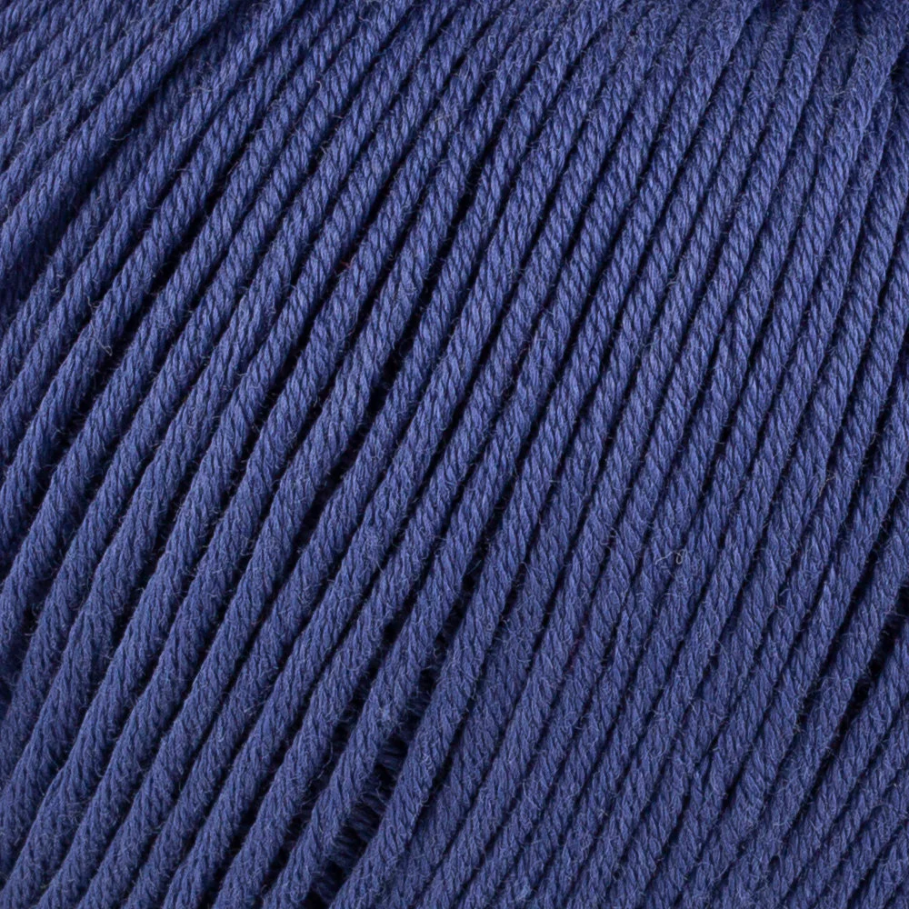 DMC Natura Just Cotton Knitting Yarn, Dark Blue - N53 - Image 2