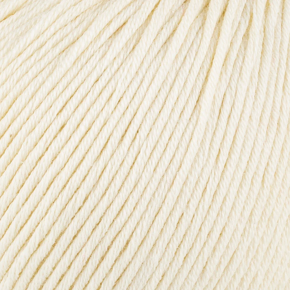DMC Natura Just Cotton Knitting Yarn, Cream - N35 - Image 2