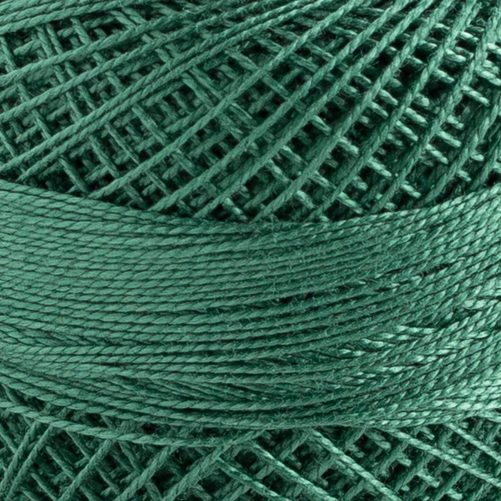 Domino Cotton Perle Size 12 Embroidery Thread (5 g), Green - 4590012-2877 - Image 3