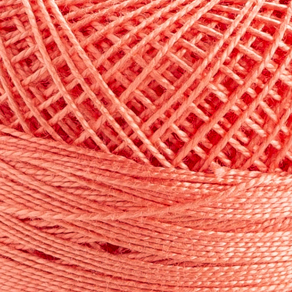 Domino Cotton Perle Size 12 Embroidery Thread (5 g), Light pink - 4590012-K0104 - Image 3