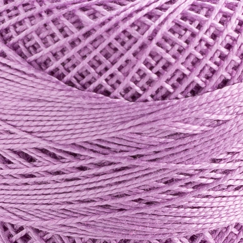 Domino Cotton Perle Size 12 Embroidery Thread (5 g), Lilac - 4590012-K0228 - Image 3