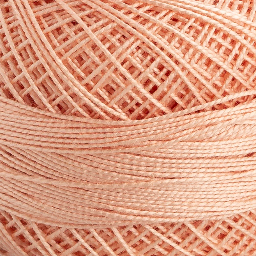 Domino Cotton Perle Size 12 Embroidery Thread (5 g), Tan - 4590012-04146 - Image 3