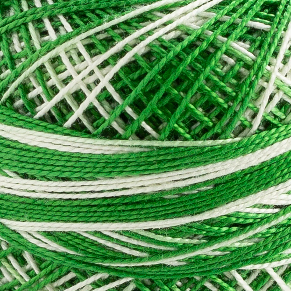Domino Cotton Perle Size 12 Embroidery Thread (5 g), Variegated - 4590012-1215 - Image 3