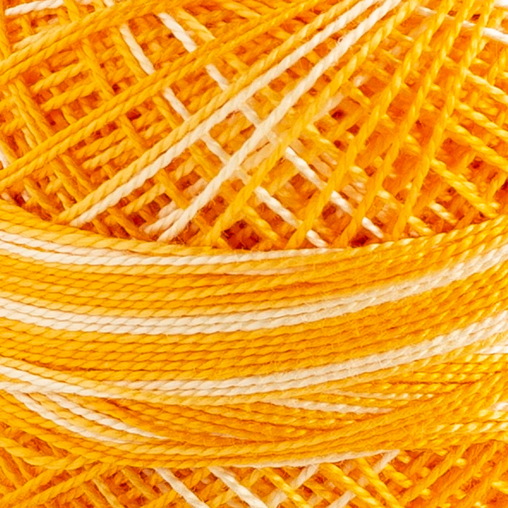 Domino Cotton Perle Size 12 Embroidery Thread (5 g), Variegated - 4590012-K0088 - Image 3