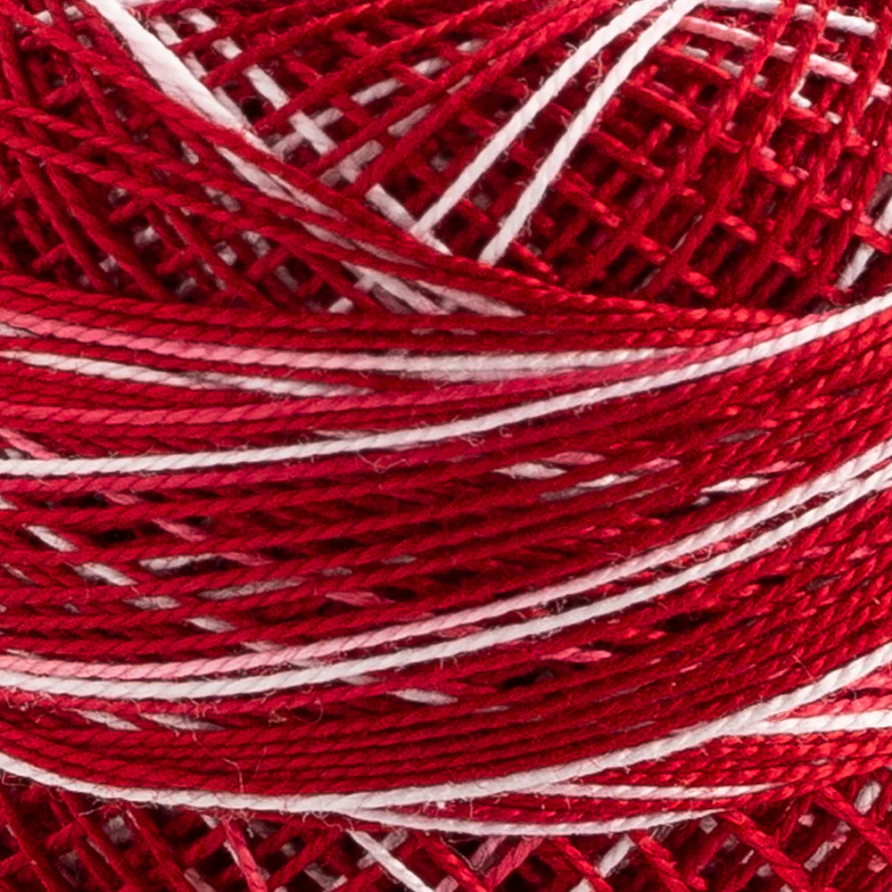 Domino Cotton Perle Size 12 Embroidery Thread (5 g), Variegated - 4590012-K0122 - Image 3