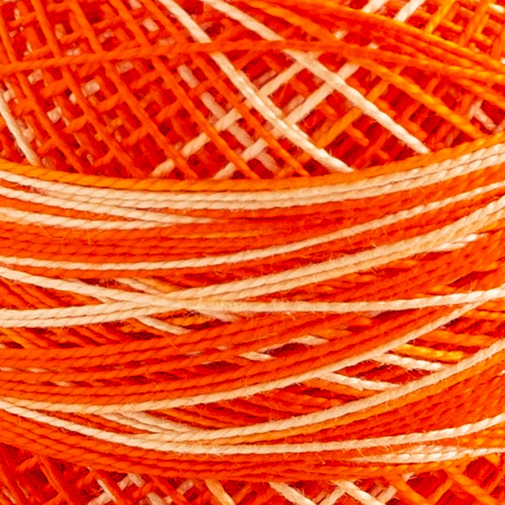 Domino Cotton Perle Size 12 Embroidery Thread (5 g), Variegated - 4590012-K0169 - Image 3