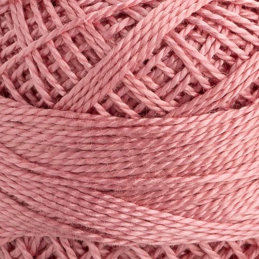 Domino Cotton Perle Size 8 Embroidery Thread (8 g), Dark Lilac - 4598008-00969 - Image 3
