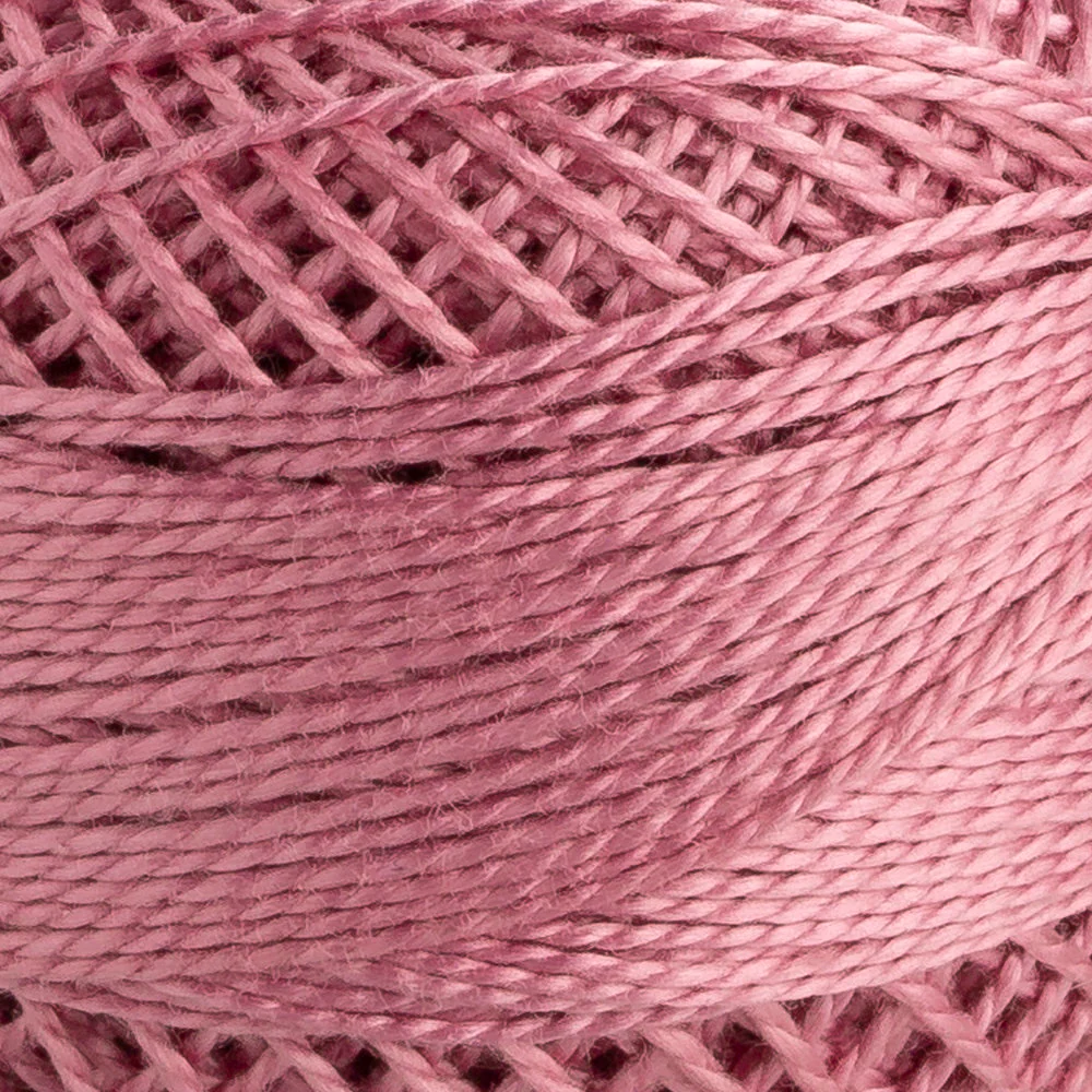 Domino Cotton Perle Size 8 Embroidery Thread (8 g), Dark Lilac - 4598008-01017 - Image 3