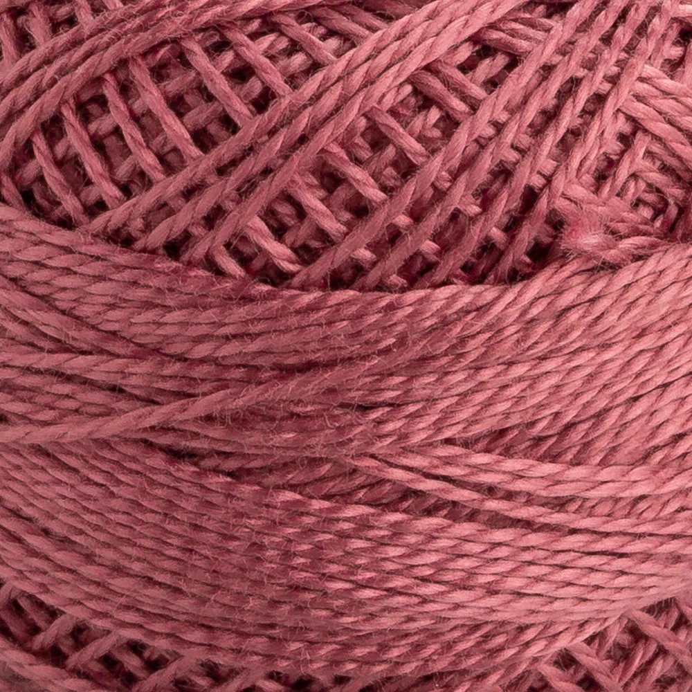 Domino Cotton Perle Size 8 Embroidery Thread (8 g), Purple - 4598008-01018 - Image 3