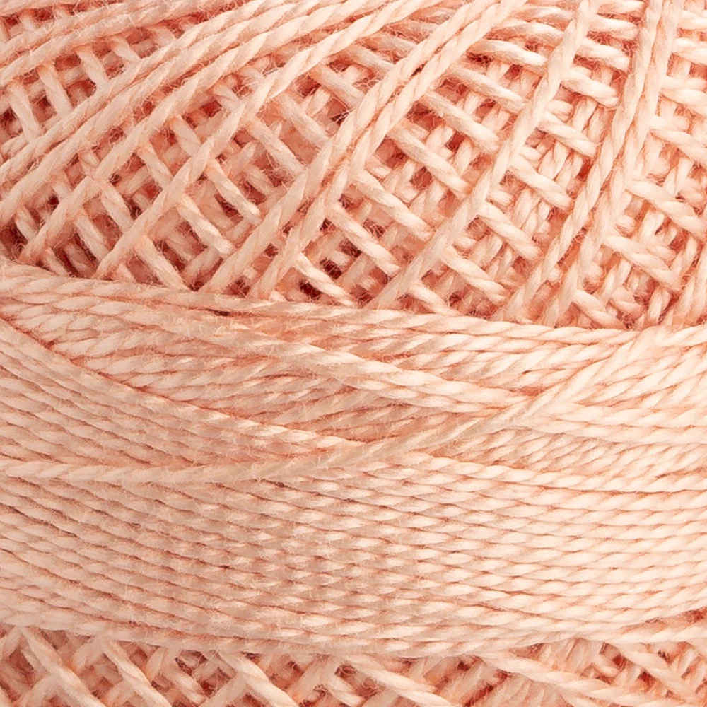 Domino Cotton Perle Size 8 Embroidery Thread (8 g), Tan - 4598008-04146 - Image 3