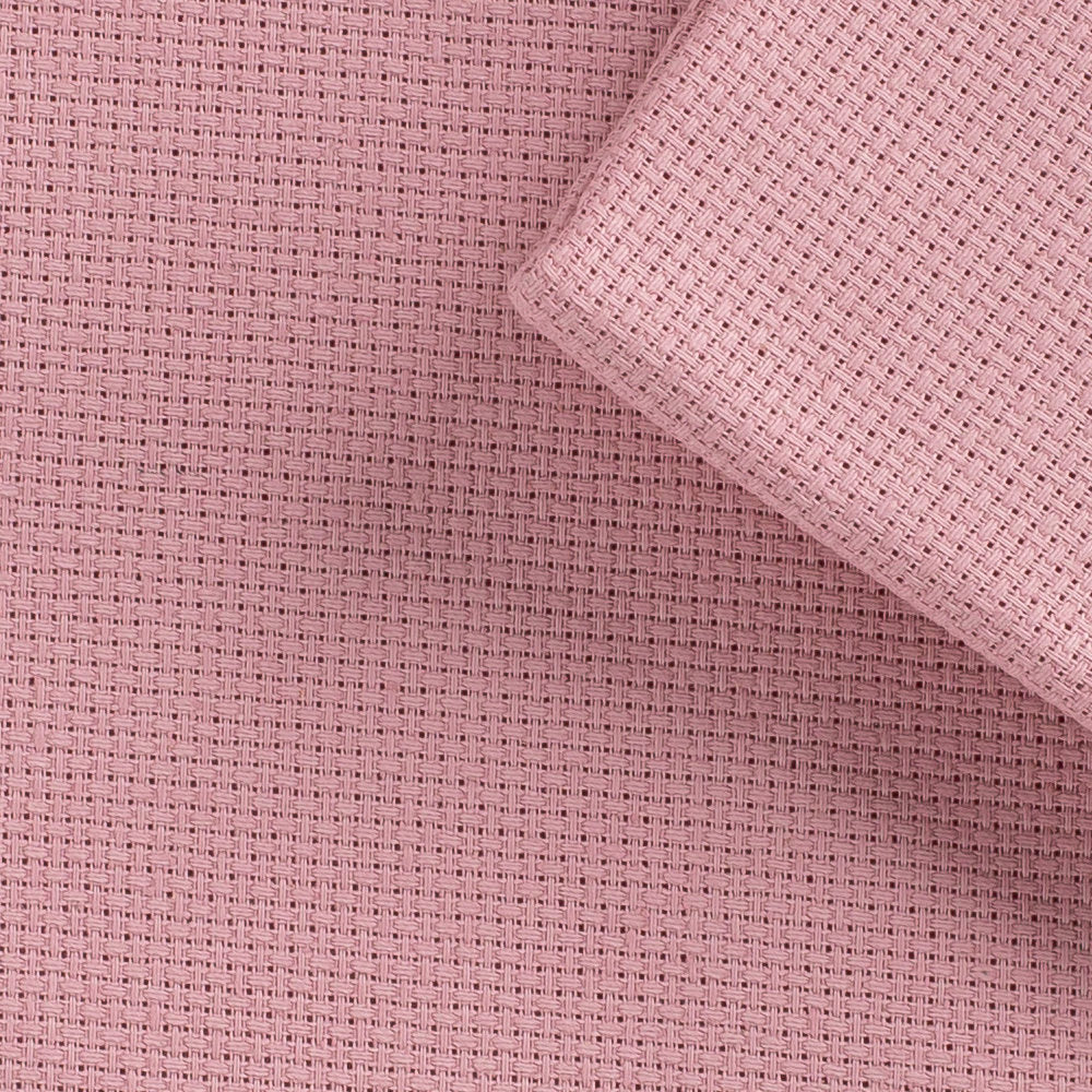 Domino Embroidery Fabric, Pink - DKAB000-0010 - Image 2