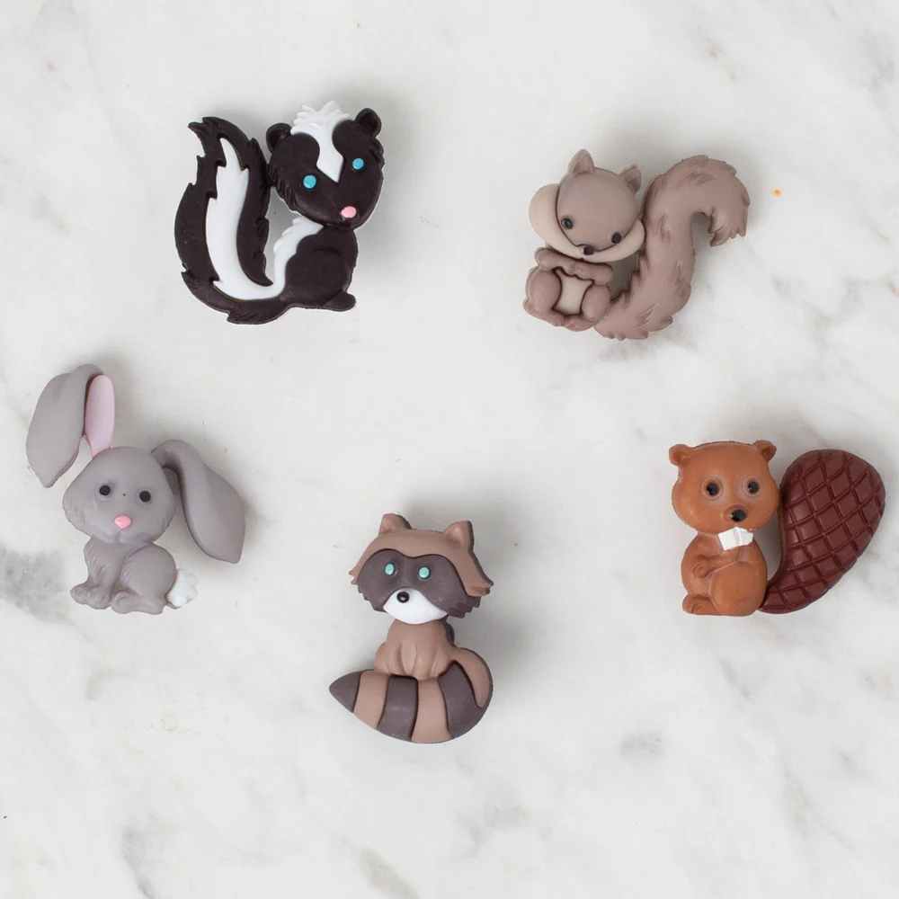 Dress It Up Creative Button Assortment, Backyard Buddies - Image 2