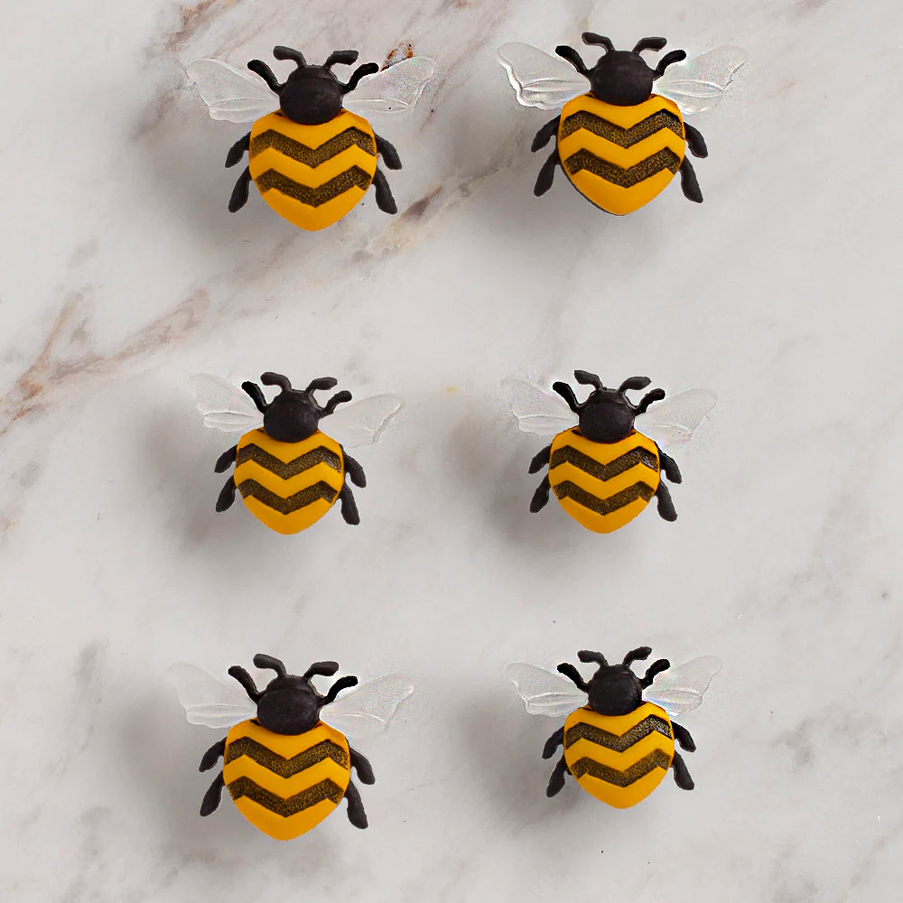 Dress It Up Creative Button Assortment, Bee Happy - 9382 - Image 2
