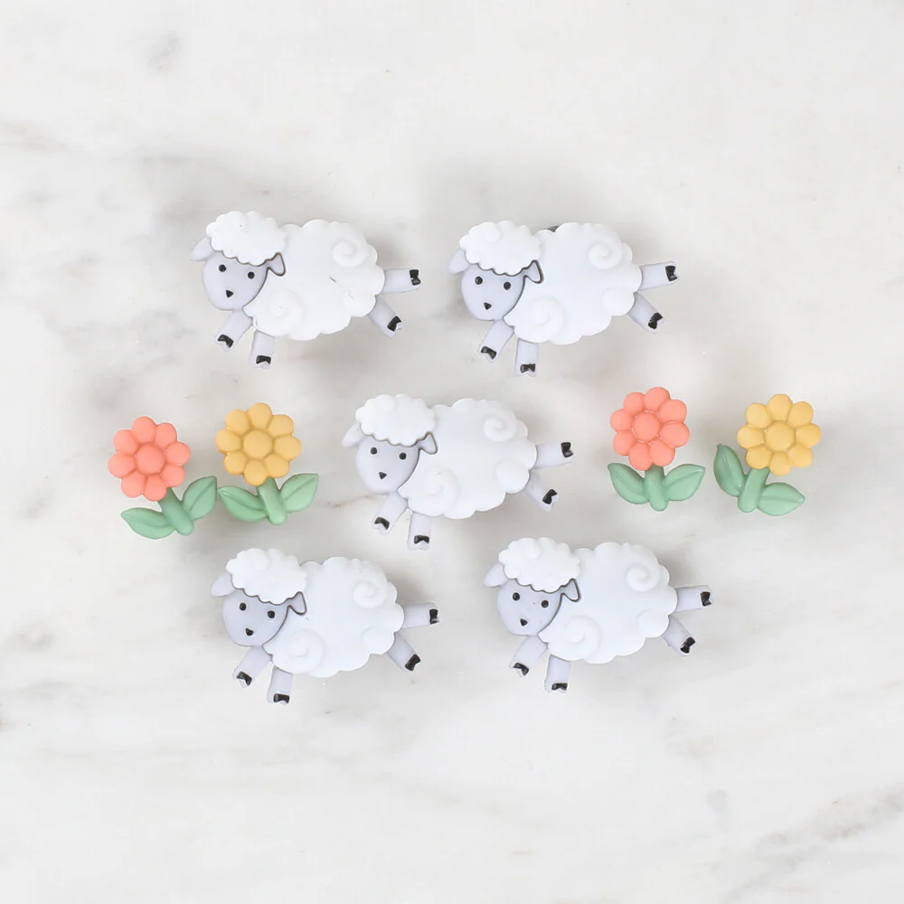 Dress It Up Creative Button Assortment, Counting Sheep - 5798 - Image 2
