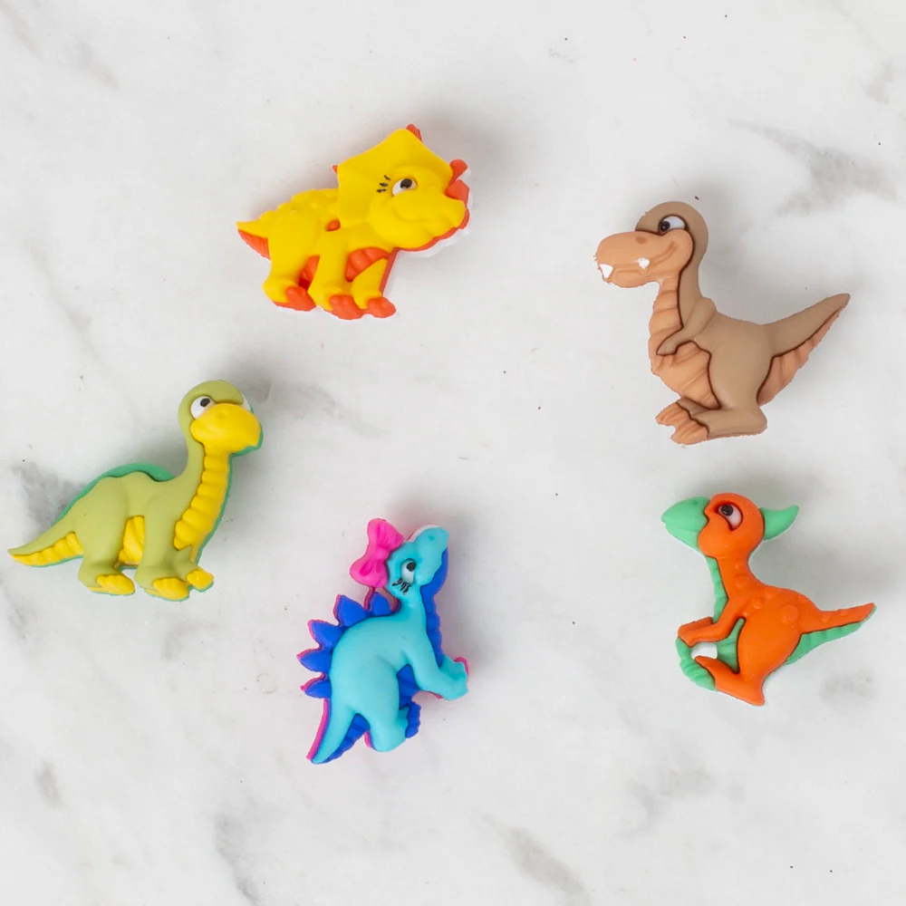 Dress It Up Creative Button Assortment, Dino-mite - Image 2