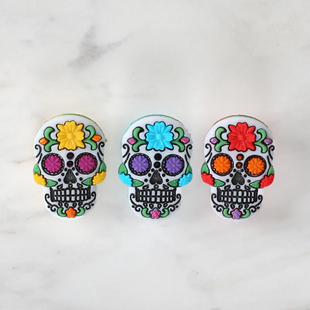 Dress It Up Creative Button Assortment, Halloween Day of the Dead - 9137 - Image 2