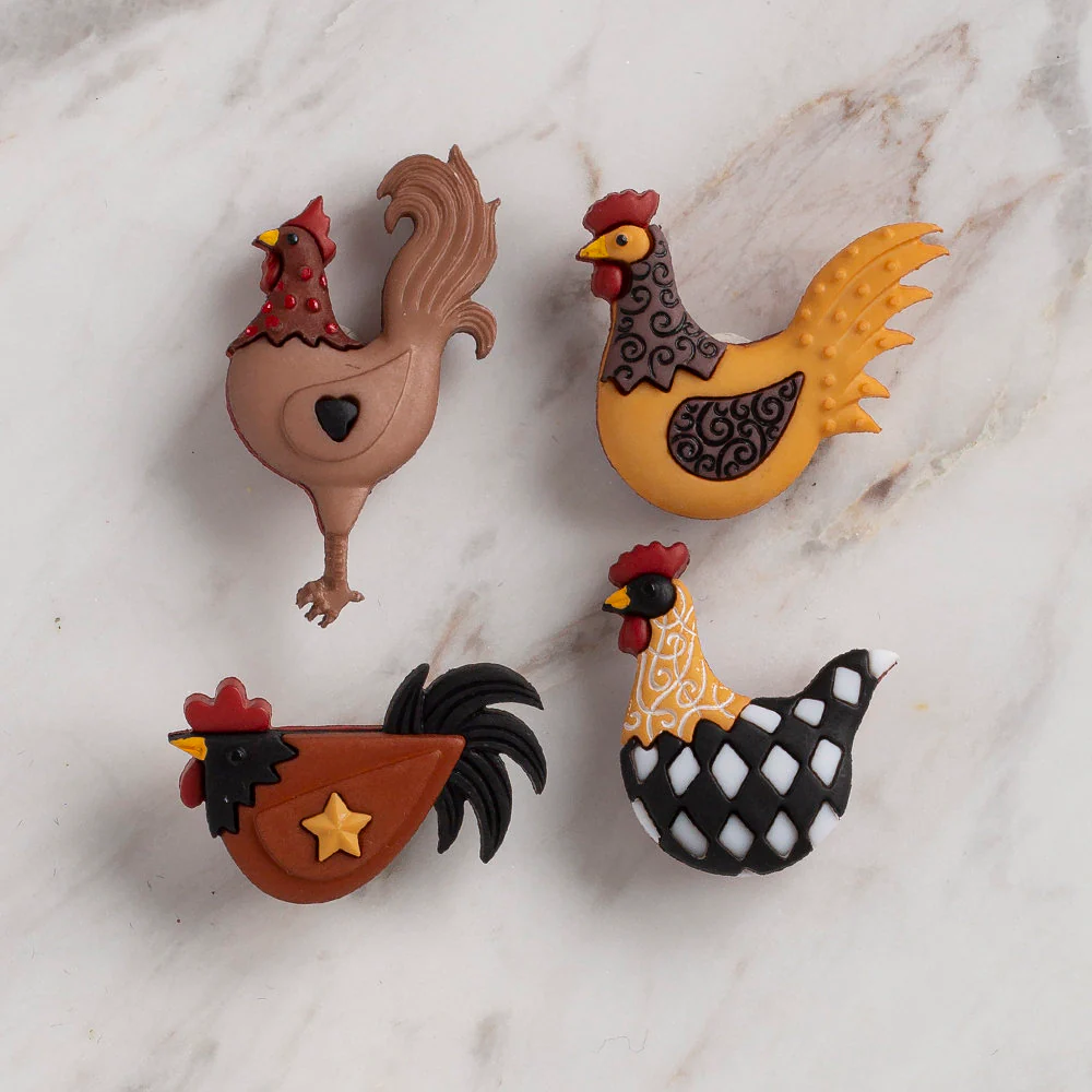 Dress It Up Creative Button Assortment, Hen House - 8295 - Image 2