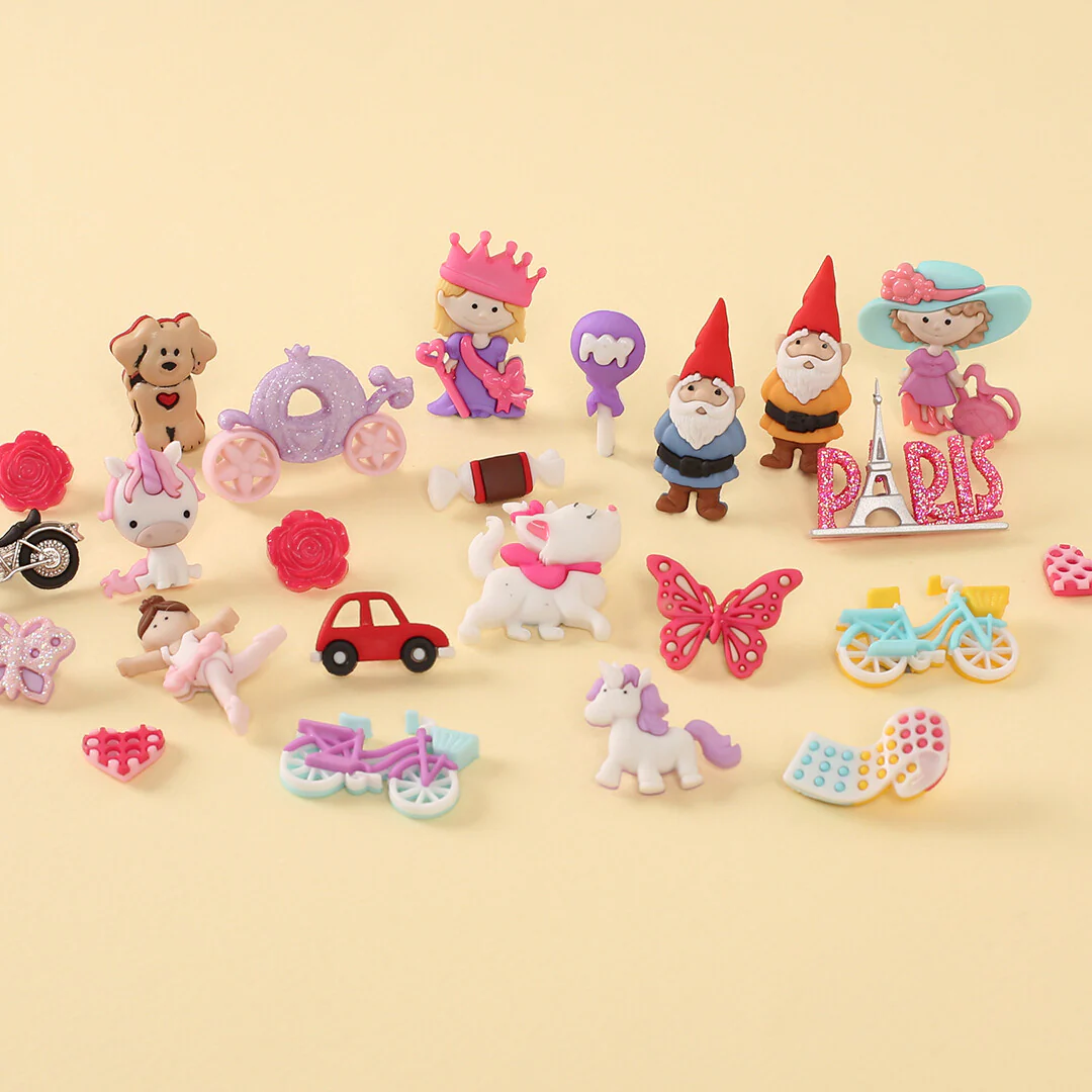 Dress It Up Creative Button Assortment, Let's Shop - 9319 - Image 3