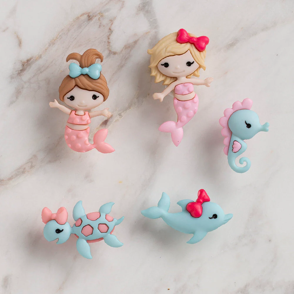 Dress It Up Creative Button Assortment, Mermaid Kisses - 9320 - Image 2