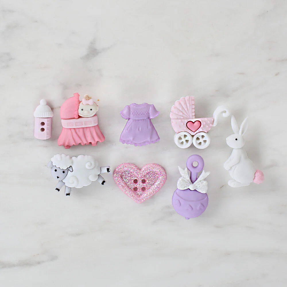 Dress It Up Creative Button Assortment, MM Baby Girl - 2121 - Image 2