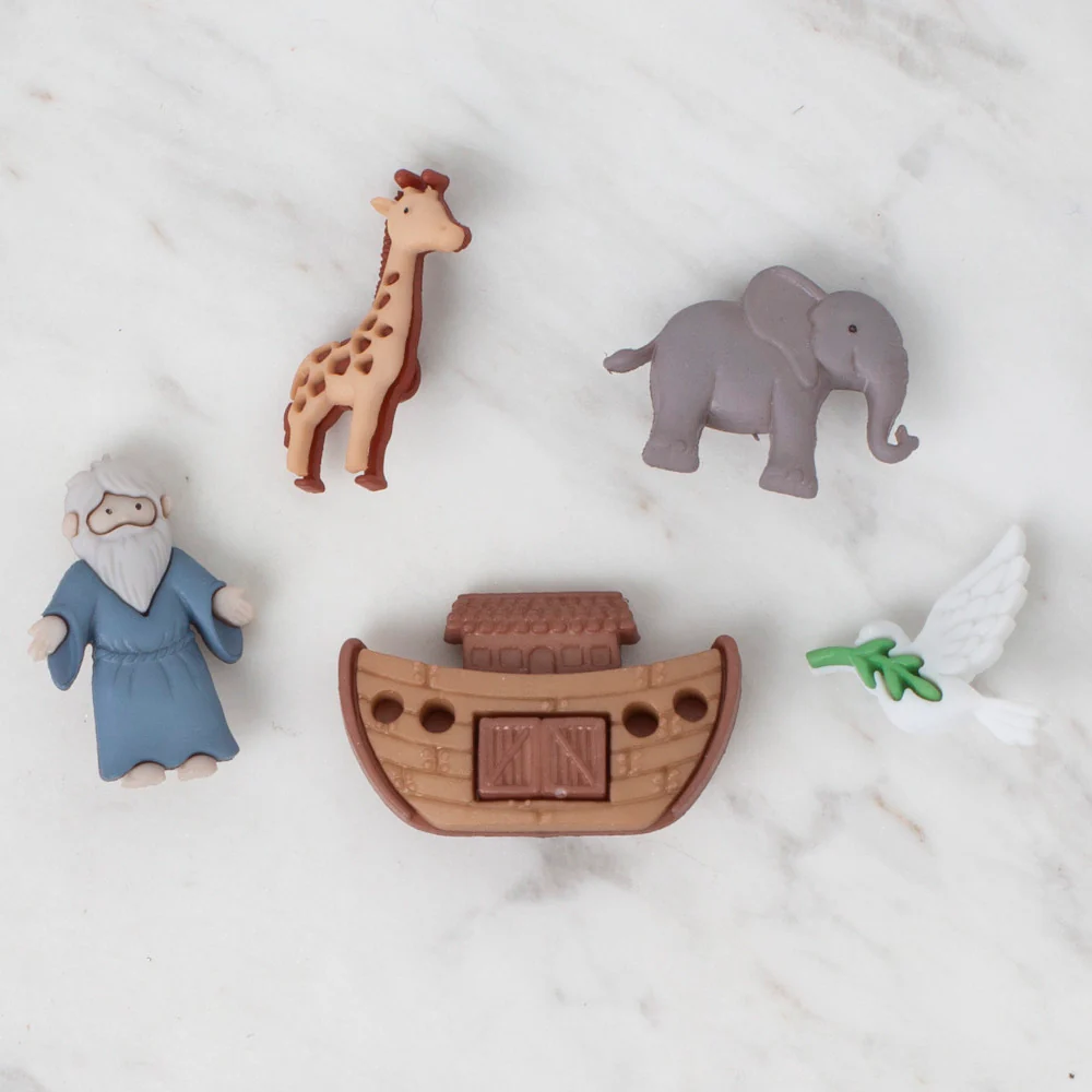 Dress It Up Creative Button Assortment, Noah's Ark - Image 2