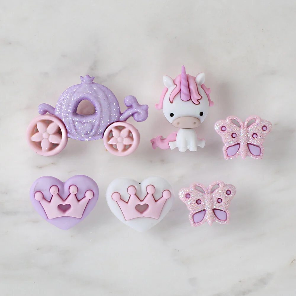 Dress It Up Creative Button Assortment, Our Princess - 9316 - Image 2