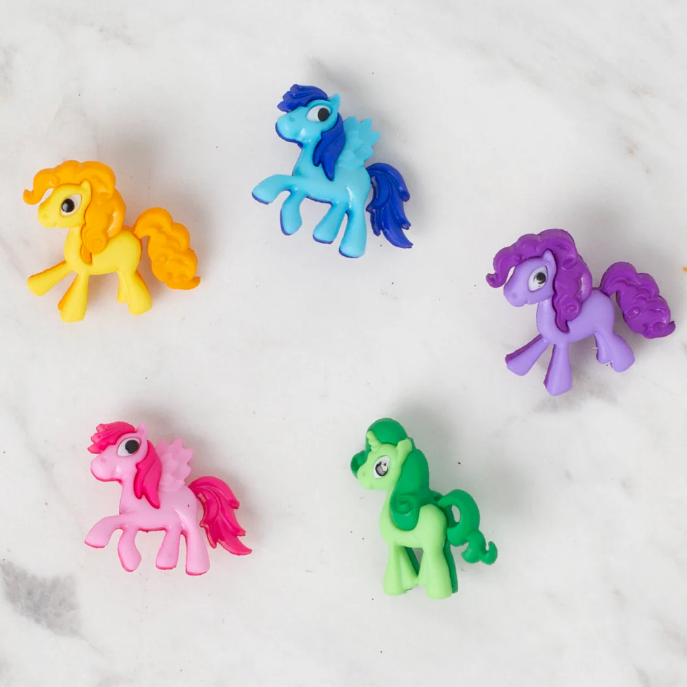 Dress It Up Creative Button Assortment, Pony Parade - Image 2