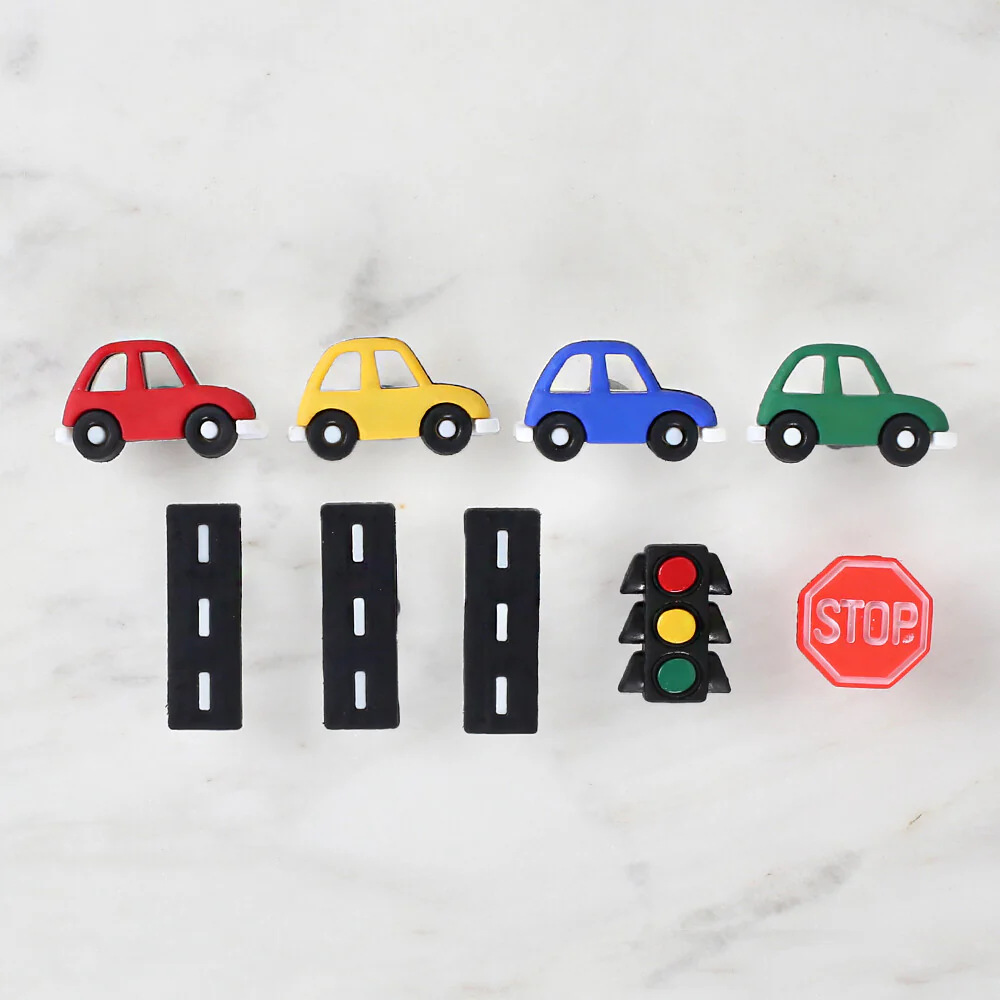 Dress It Up Creative Button Assortment, Road Trip - 9556 - Image 2