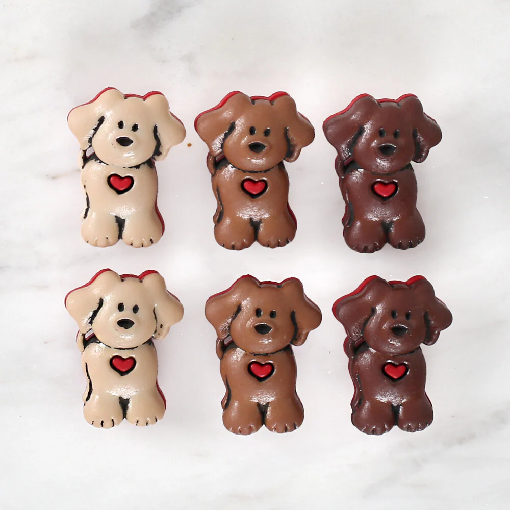Dress It Up Creative Button Assortment, Ruff Ruff - 10287 - Image 2