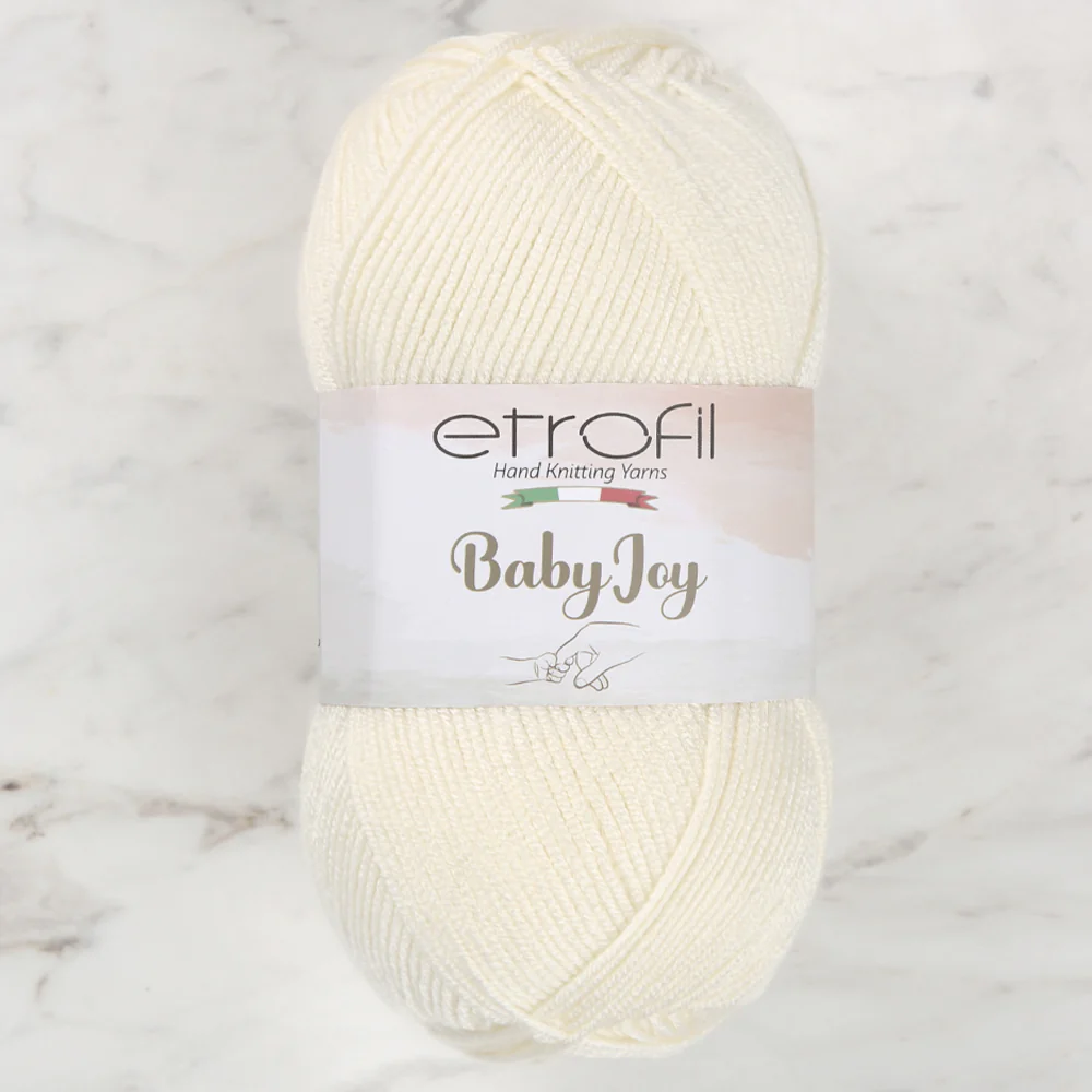 Etrofil Baby Joy Knitting Yarn, Cream - 80011