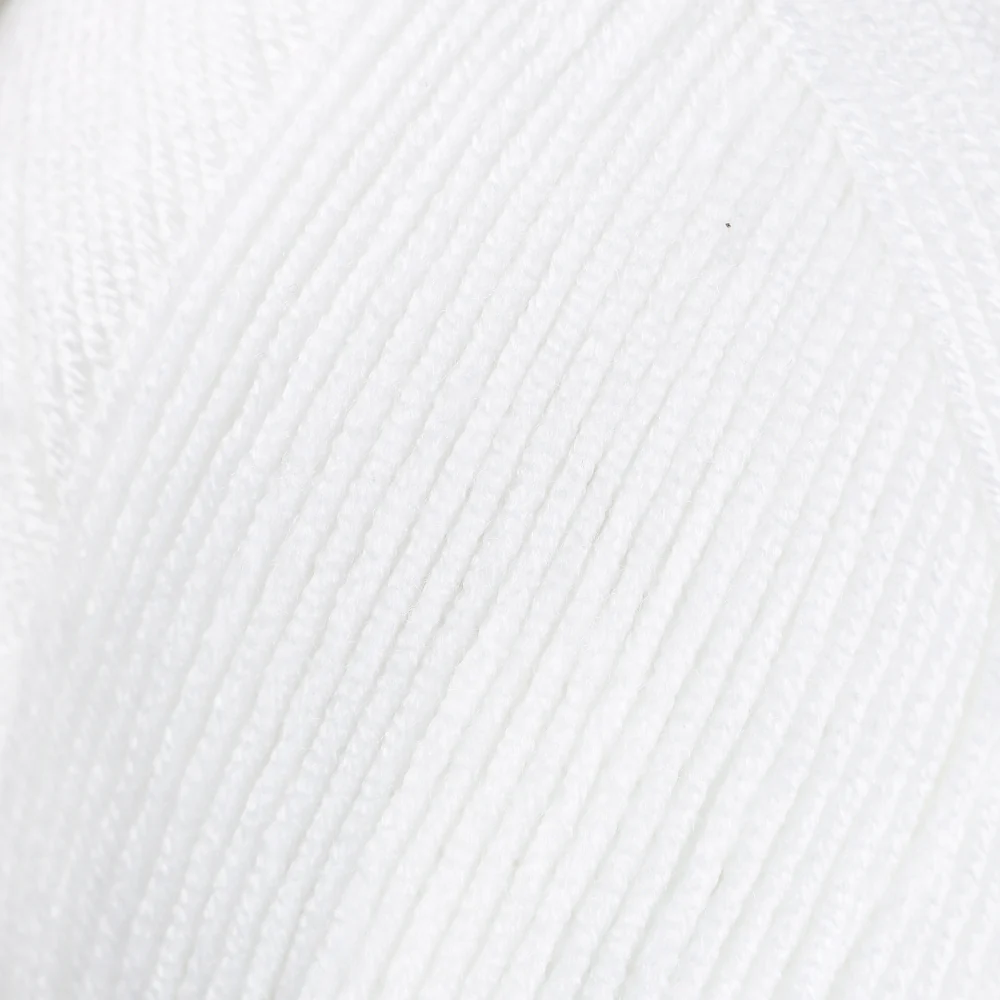 Etrofil Baby Joy Knitting Yarn, White - 80001 - Image 2