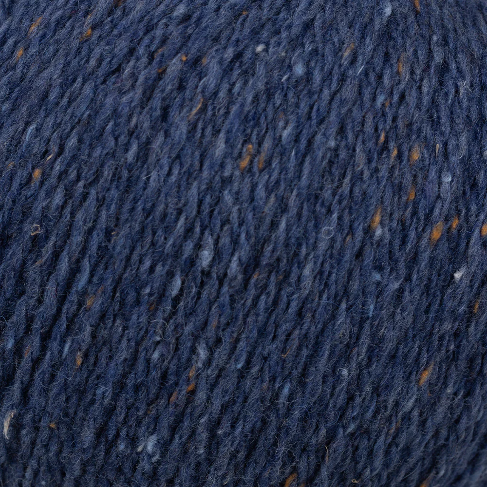 Etrofil Felted Tweed Hand Knitting Yarn , Navy Blue - 75376 - Image 2